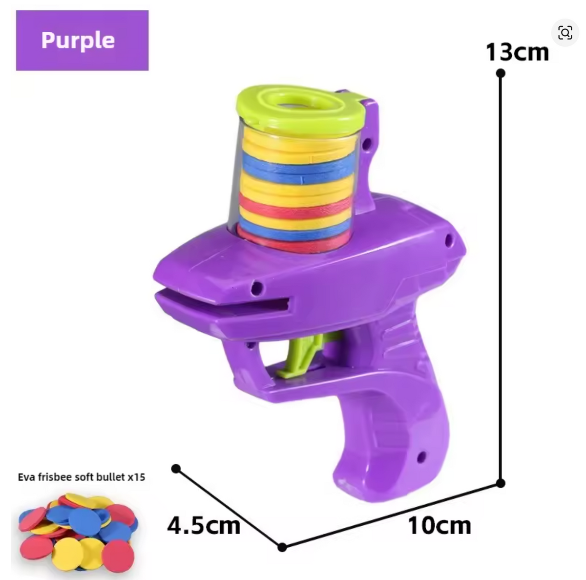 Flying Saucer Discs Launcher Pet Toy