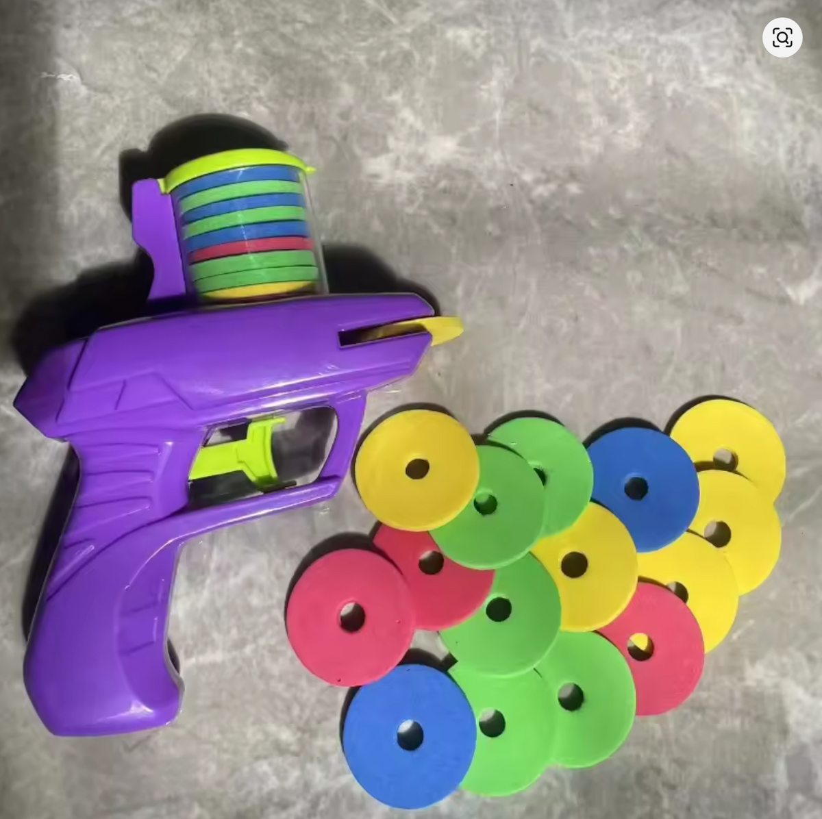 Flying Saucer Discs Launcher Pet Toy