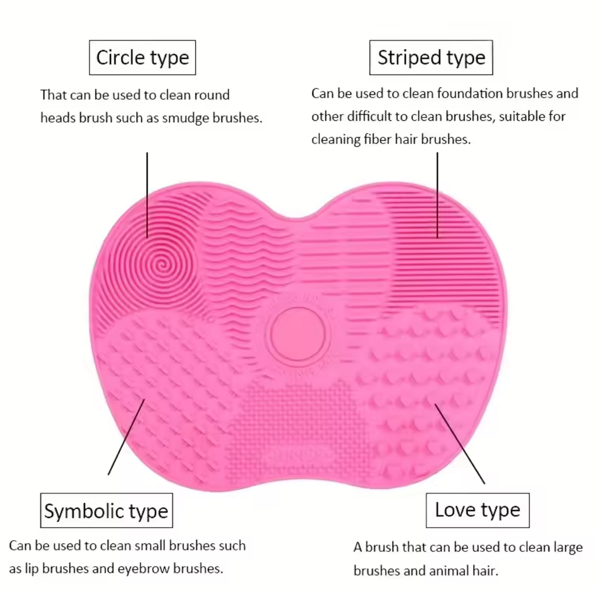 Makeup Brush Cleaning Pad