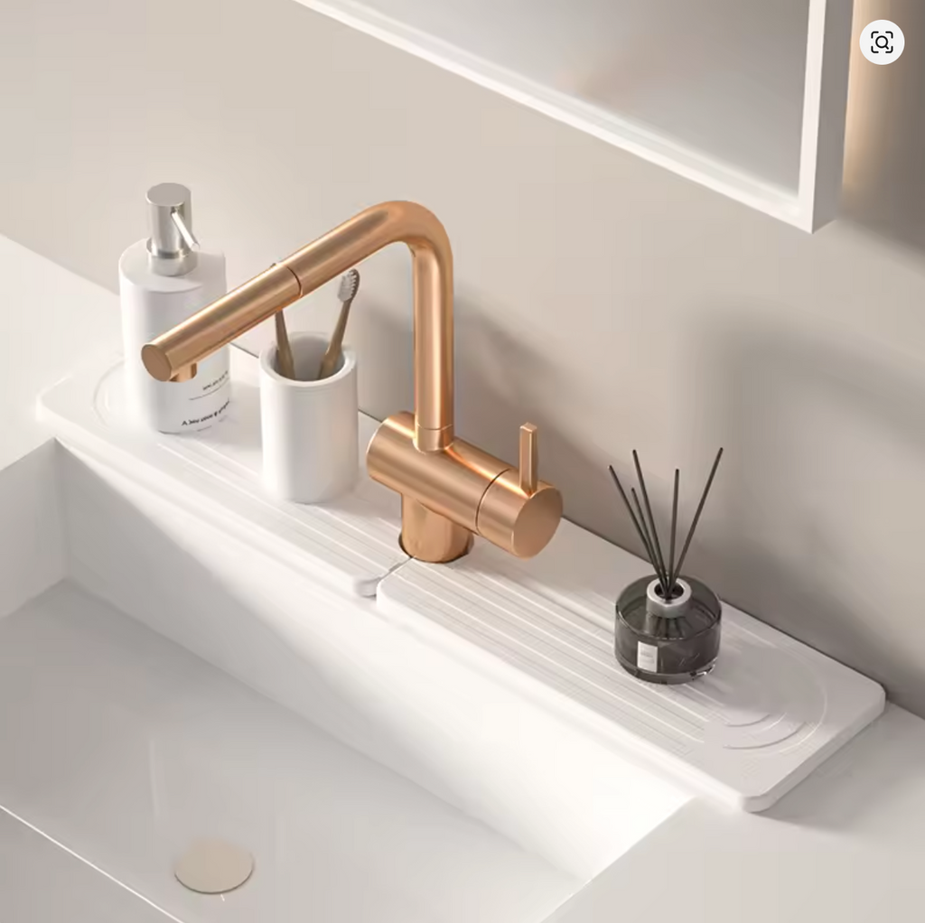Sink Faucet QuikDry Splash Guard