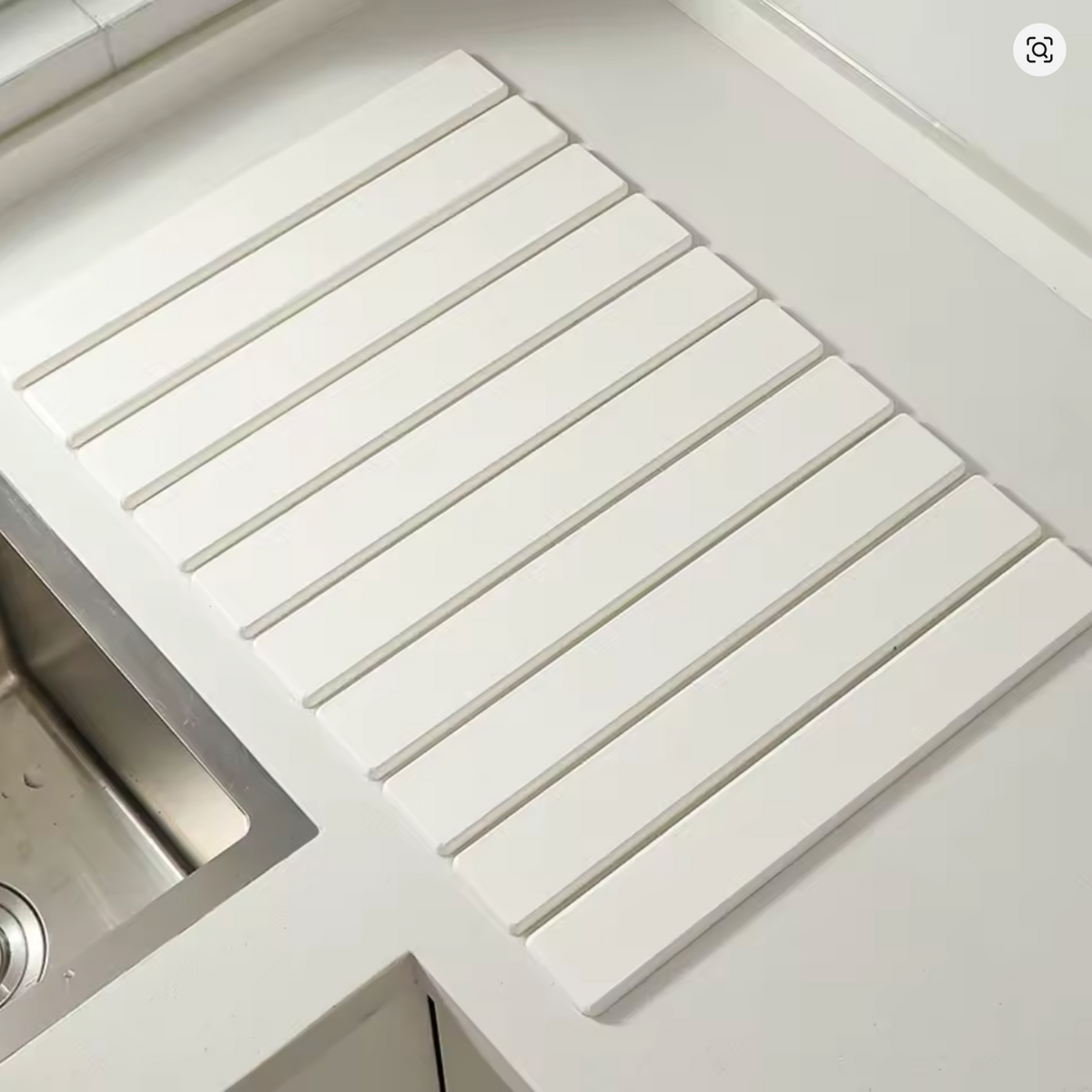 The QuikDry Stone Mat for Kitchen Dishes and Bathroom